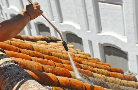 Nettoyage de toitures - Neuville-Ferrières